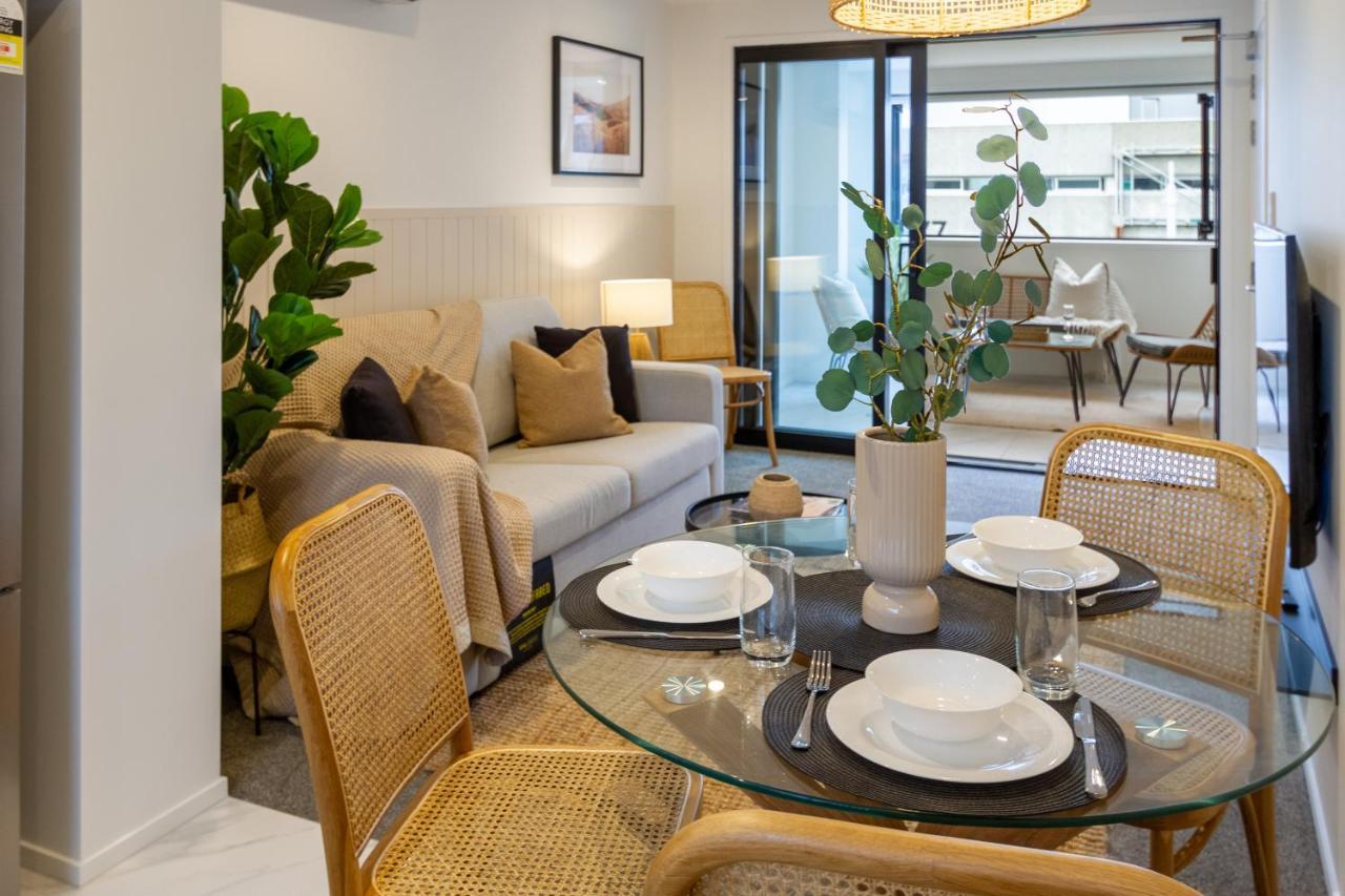 In The Heart Of It All: 2 Bed Cbd Townhouse Christchurch Exteriör bild